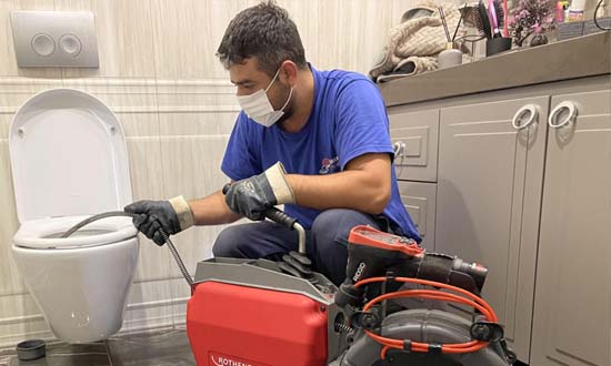 Perçin Tuvalet Gider Açma